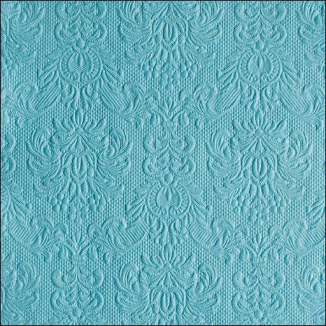 Ubrousky elegance tyrkysové 15ks, 33x33