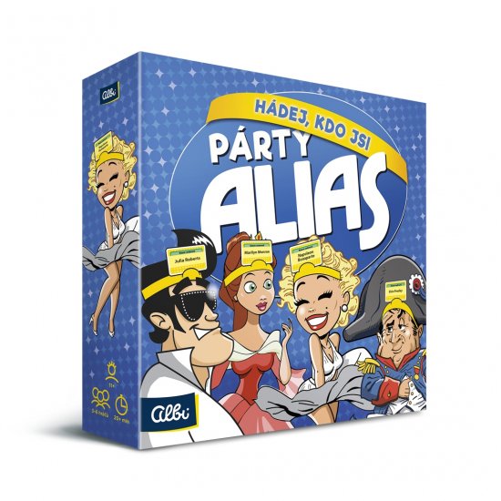 Party alias - hadej, kdo jsi