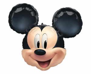 Fóliový balonek hlava Mickey Mouse 63 x 55 cm
