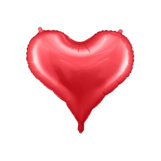 Fóliový balónek “Srdce” ČERVENÝ, 75x64 cm