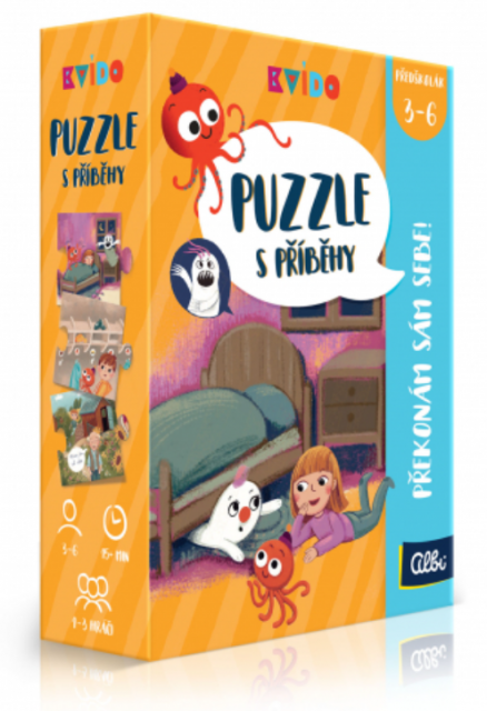 Albi Puzzle s příběhy - Překonám sám sebe - Kvído