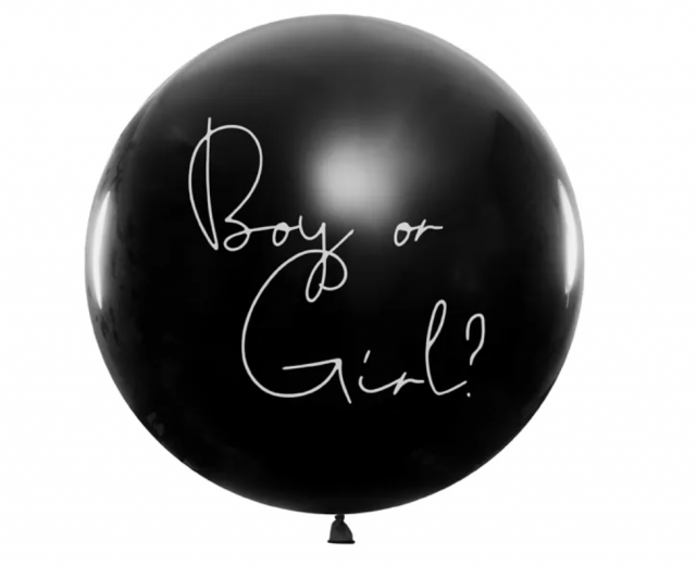Balón pro odhalení pohlaví dítěte – dívka, 1m