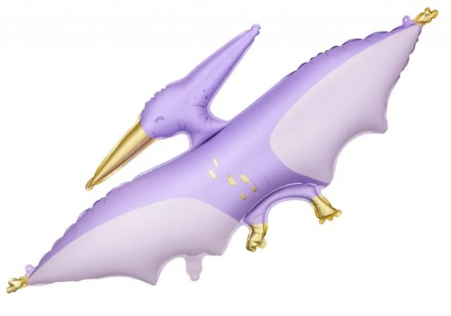 Fóliový balónek dinosaurus Pterodaktyl,120x62 cm, mix