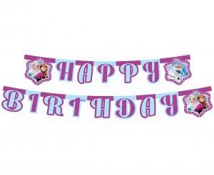 Banner "Frozen" - Happy Birthday (Všechno nejlepší k narozeninám)