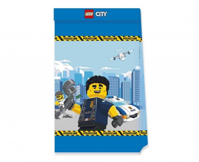 Dárkové tašky Lego City, 4 ks