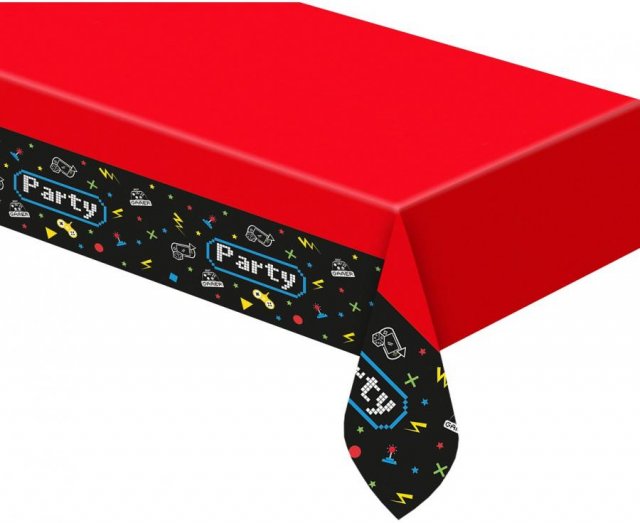 Ubrus Gaming Party, plast, 120x180 cm