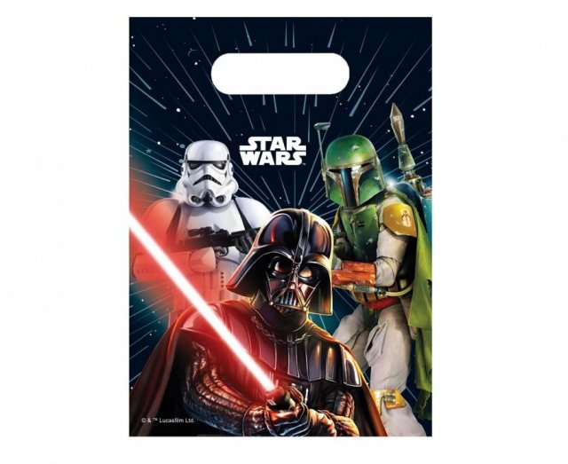 Dárkové tašky Star Wars Galaxy, 6 ks