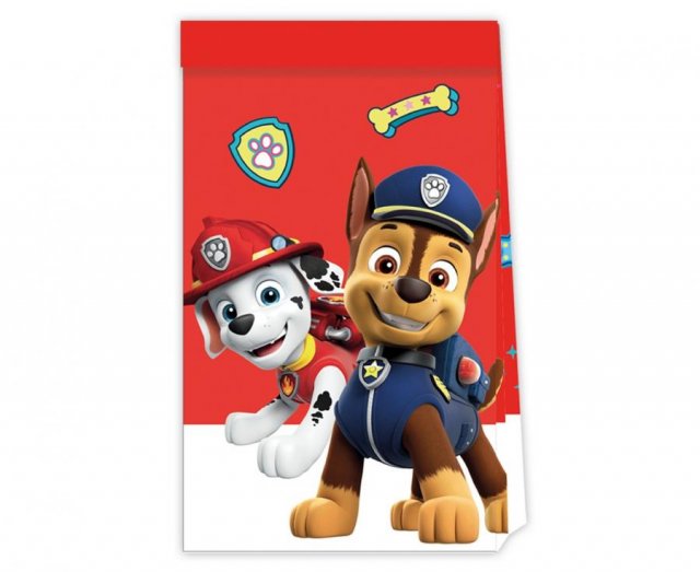 Dárkové tašky TLapková Patrola / Paw Patrol Ready For Action, 4 ks