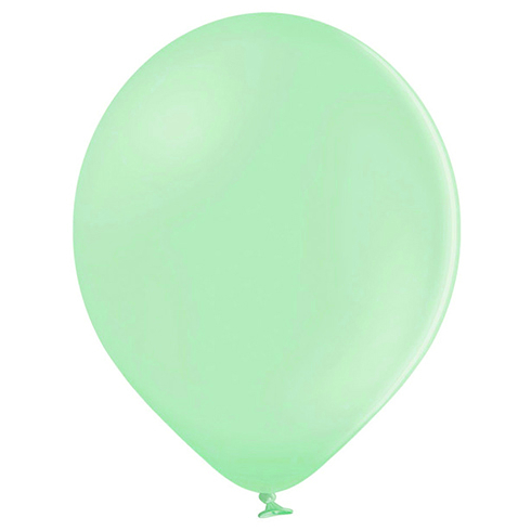 Balonek pastelový, pistácie, 30cm - 1 ks