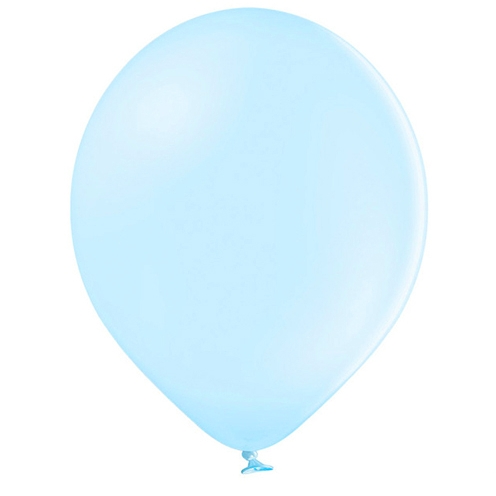 Balonek pastelový, bledě modrý 30 cm - 1 ks