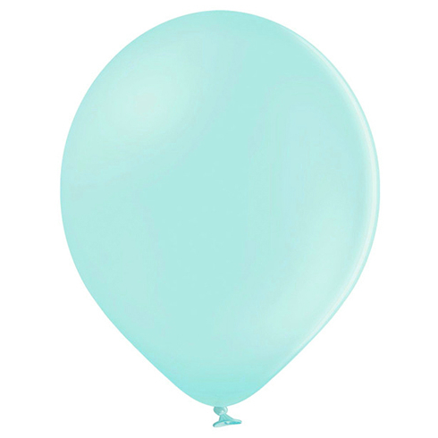 Balonek pastelový, světle tyrkysový 30 cm - 1 ks