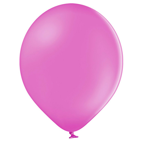 Balonek pastelový, fuschiový 30 cm - 1 ks