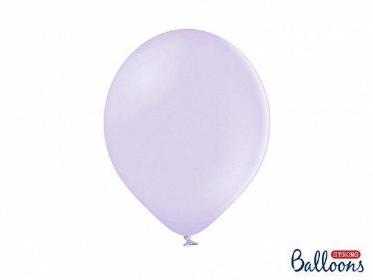 Balonek pastelový, světle fialový 30 cm - 1 ks