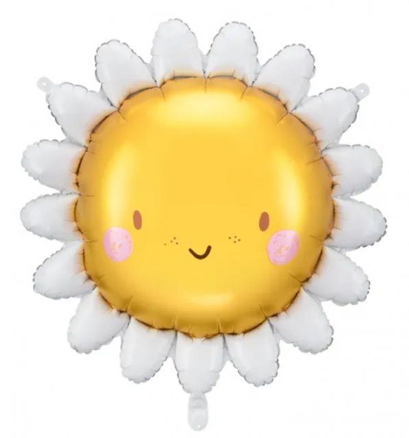 Velký fóliový balón Slunce, 90 cm