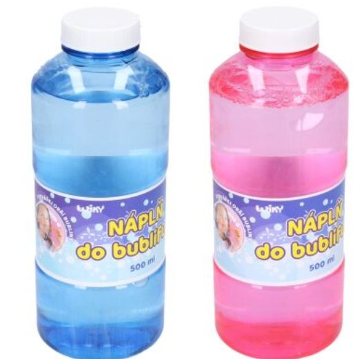 Náplň do bublifuku, objem 0.5L (zn. WIKY)