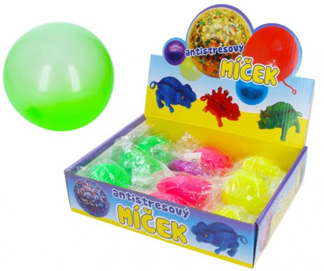 Antistresový míček - svítící balonek