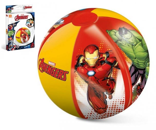 Nafukovací míč Avengers 50 cm - Zábavná hra s hrdiny