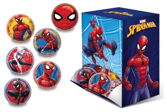 Míč Spiderman 6 cm - Malý gumový míč