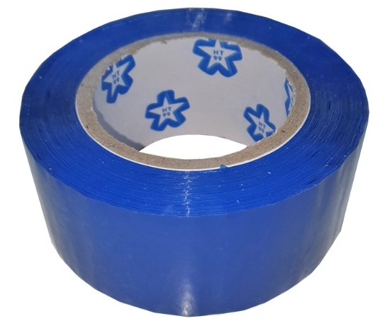 Barevná lepící páska pro eshop cca 150m - Modrá