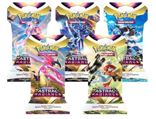 Pokémon TCG: SWSH10 Astral Radiance - 1 Sleeved Booster