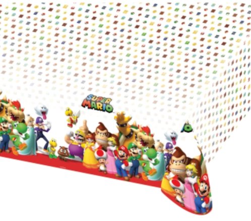 Ubrus Super Mario, plast, 120x180 cm