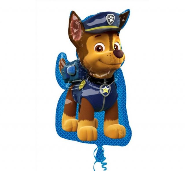 Fóliový balónek CHASE, Tlapková patrola / Paw Patrol, 60cm