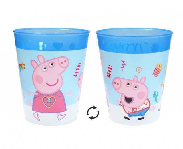 Kelímek Prasátko Pepa / "PEPPA PIG", 250ml, plastový