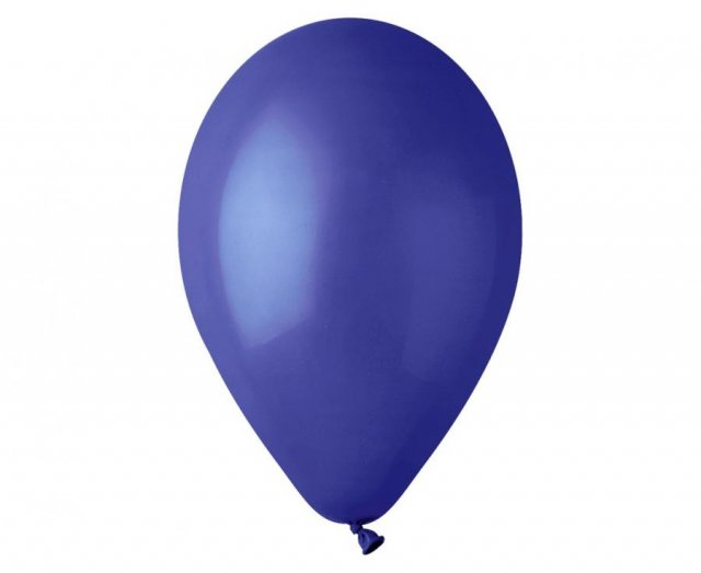 Balónek Gemar modrý, pastelový, G90/46 - 26cm