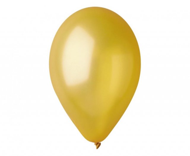 Balónek Gemar zlatý, pastelový, GM90/39 - 26 cm