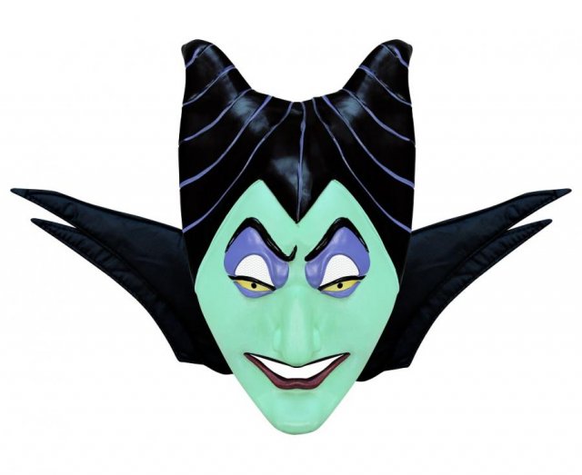 Gumová maska Disney - Královna zloba - "Maleficient"