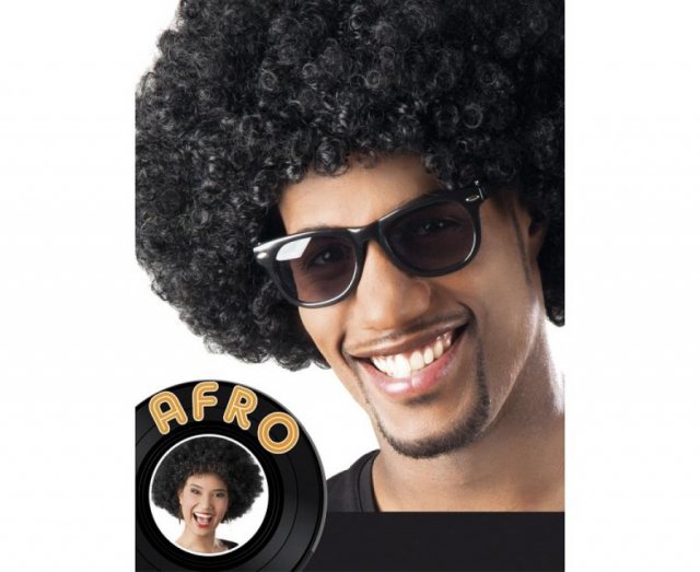 AFRO černá paruka