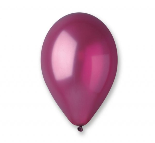 Balónek Gemar, bordó, pastelový, GM90/52 - 26 cm
