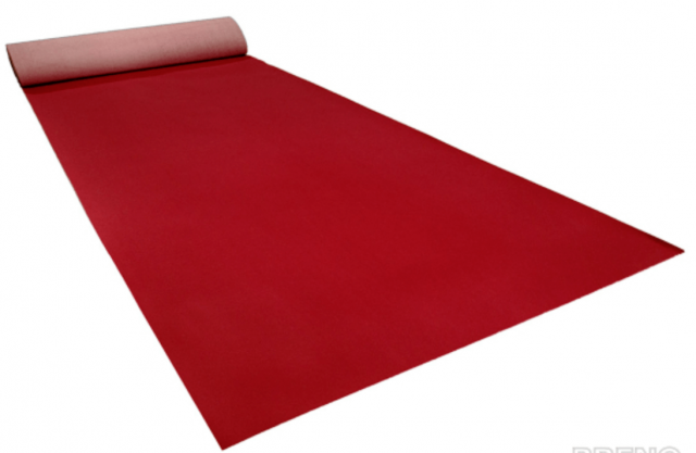 Červený koberec 1.5mx5m, na slavnostní události