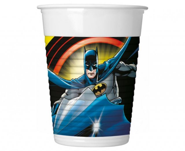 Plastové kelímky "Batman Rogue Rage" 200 ml, 8 ks