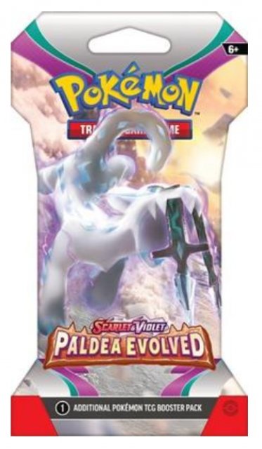 Pokémon TCG SV02 Paldea Evolved - 1 Blister Booster