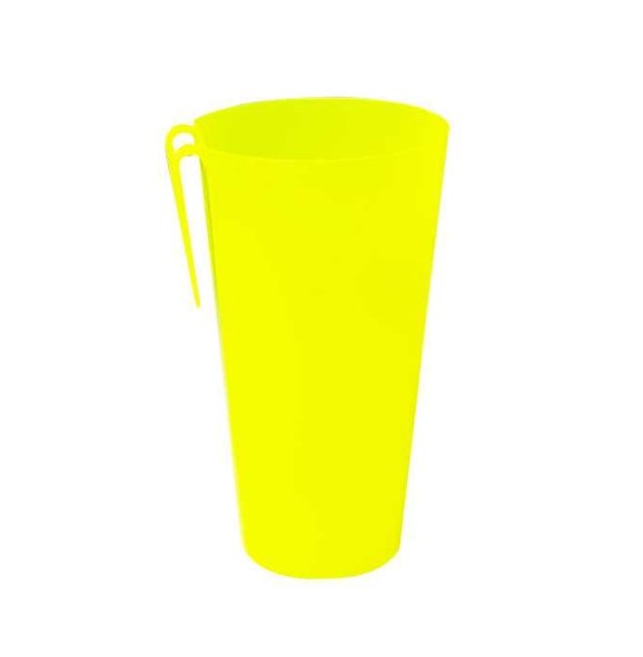 Kelímek 500 ml, PP, žlutý