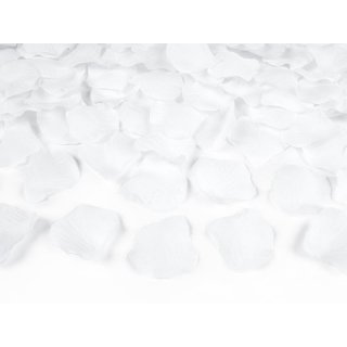 Vystřelovací konfety, bílá srdíčka 40cm
