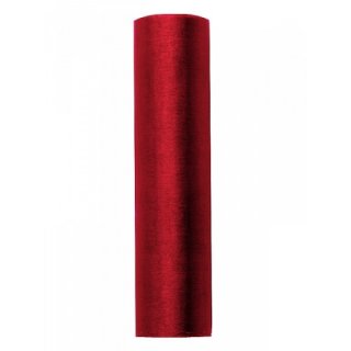 Organza, červená 0,16/9m