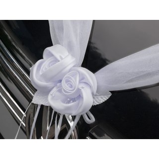 Ozdobná organza, doplněk na auto (zn. PartyDeco)