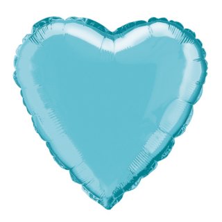 Fóliový balónek srdce, baby blue