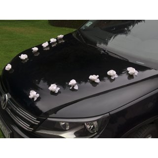 Dekorace na auto, růže (zn. PartyDeco)