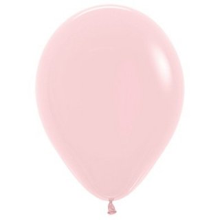 Balónek pastelový, růžový, 26 cm