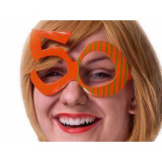 Brýle 50, oranžové