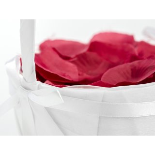 Košík na okvětní lístky, bílý (zn. PartyDeco)