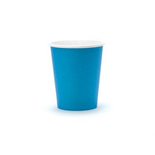 Hrníček, modrý, 260ml, set 6ks