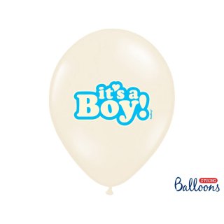 Balónek, natural "it s a boy", 30 cm