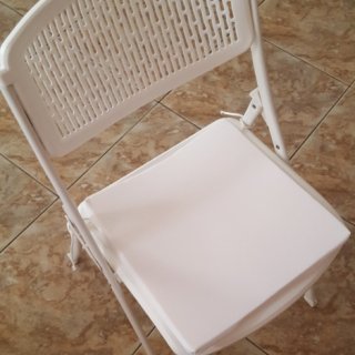 Podsedák na židli - bílý