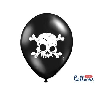 Balónek, Halloween, lebka 30 cm