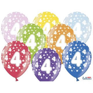 Balónek, mix barev, 4 roky, 30 cm