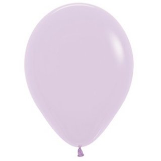 Balónek pastelový, světle fialový, 26 cm